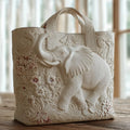 Handcrafted Elephant Design Bag
