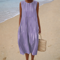 Elegant | Sleeveless Midi Dress
