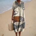 Artistic Print | Midi Dress