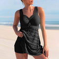 Grace™ | Rimpel Tankini Zwemjurk