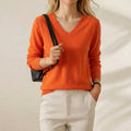 Nellie – V-Neck Pullover Jumper