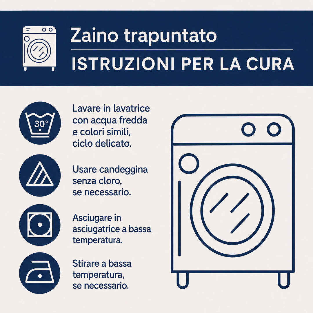 Zaino Trapuntato Notte Stellata