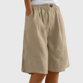 Ella | Ruime Shorts met Elastische Taille