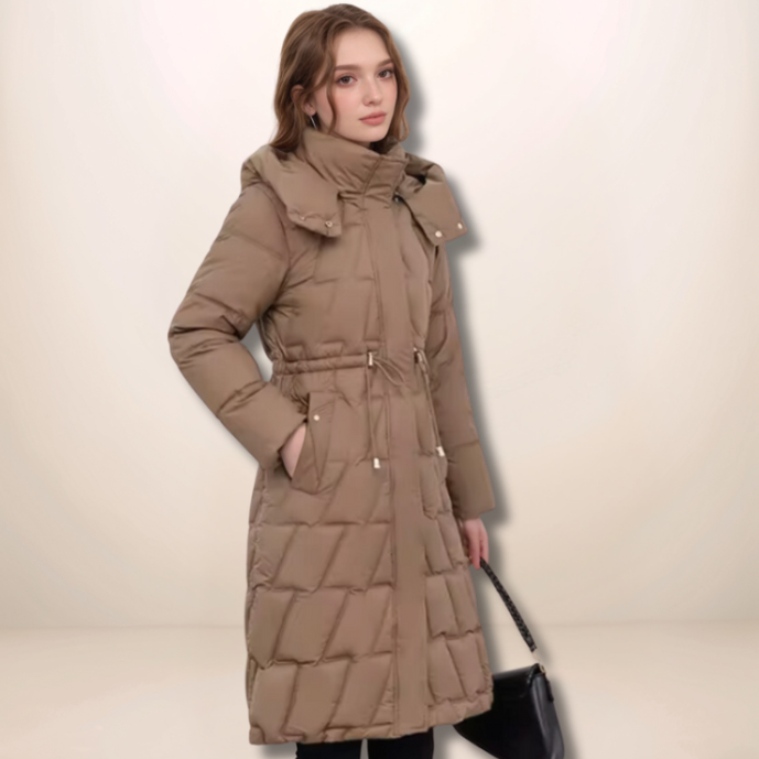 Isabella Long Quilted Jacket