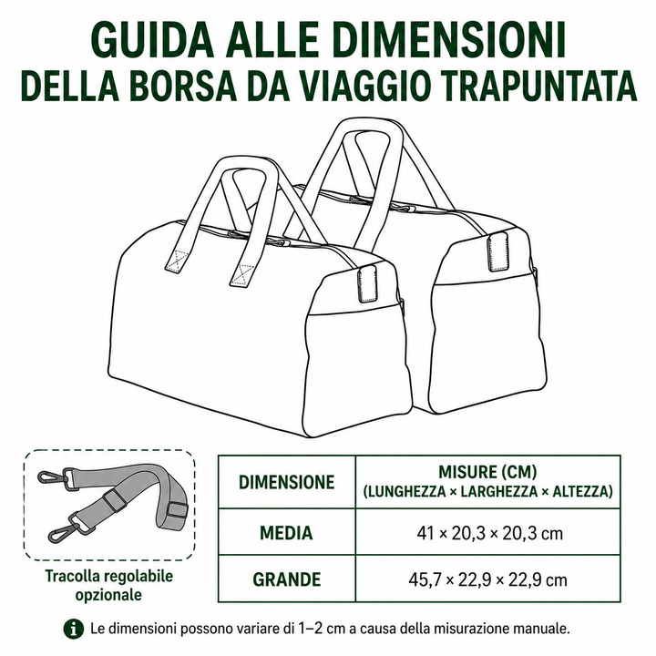 Borsa da viaggio trapuntata con fantasia solare NCU0NT9664