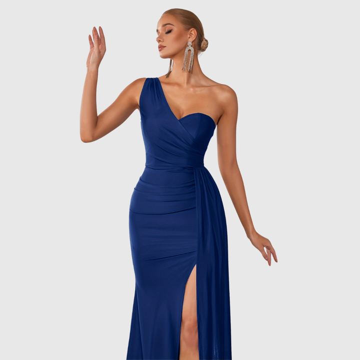 SELVYNA | ONE-SHOULDER MERMAID GOWN