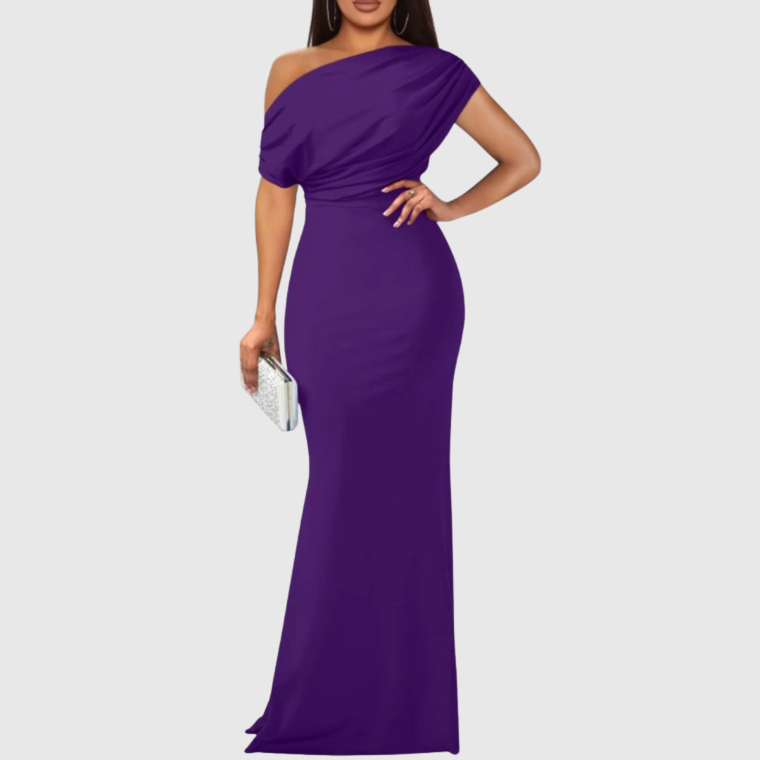 DELAROSE | GRACEFUL FORMAL GOWN
