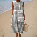 Graphic | Loose Midi Dress