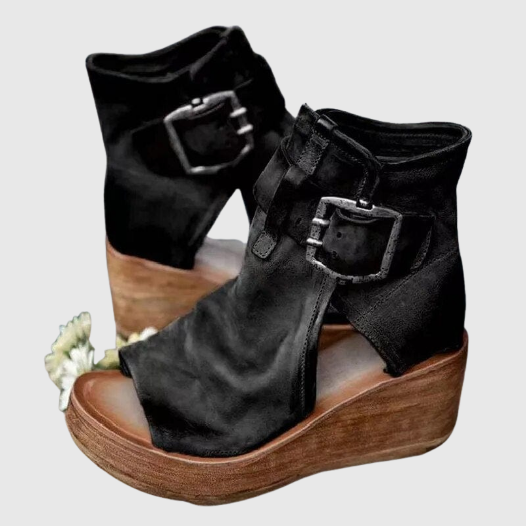 Nerisse | Suede Mid-Calf Boots