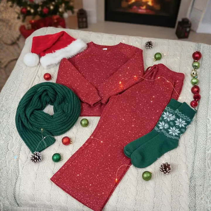 BELLE CRYSTAL | SPARKLING WINTER TWO-PIECE SET