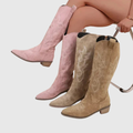 Valenne | Charm Leather Boots