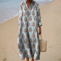 Vintage Floral | Maxi Dress