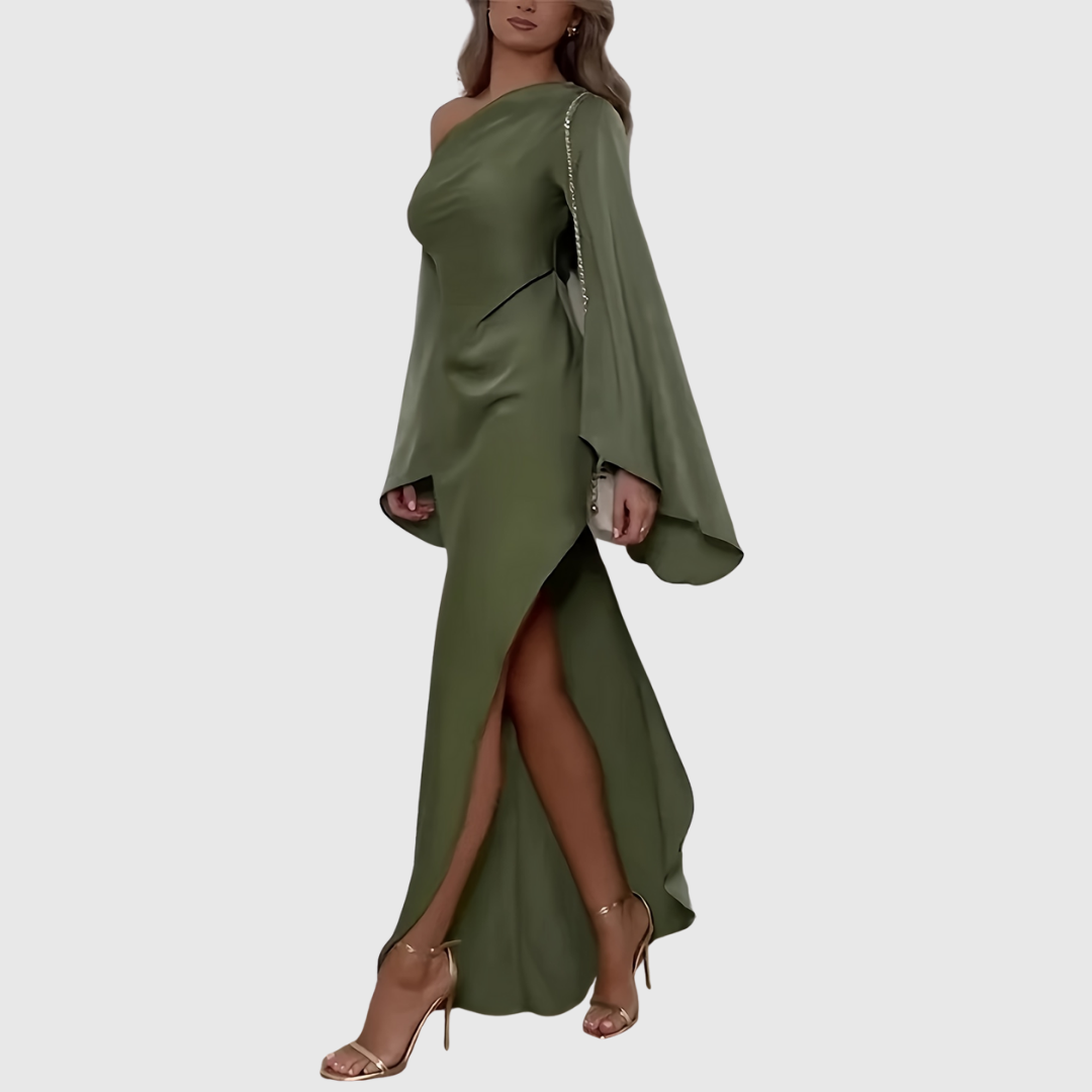 ALYNE | ELEGANT ONE-SHOULDER EVENING DRESS