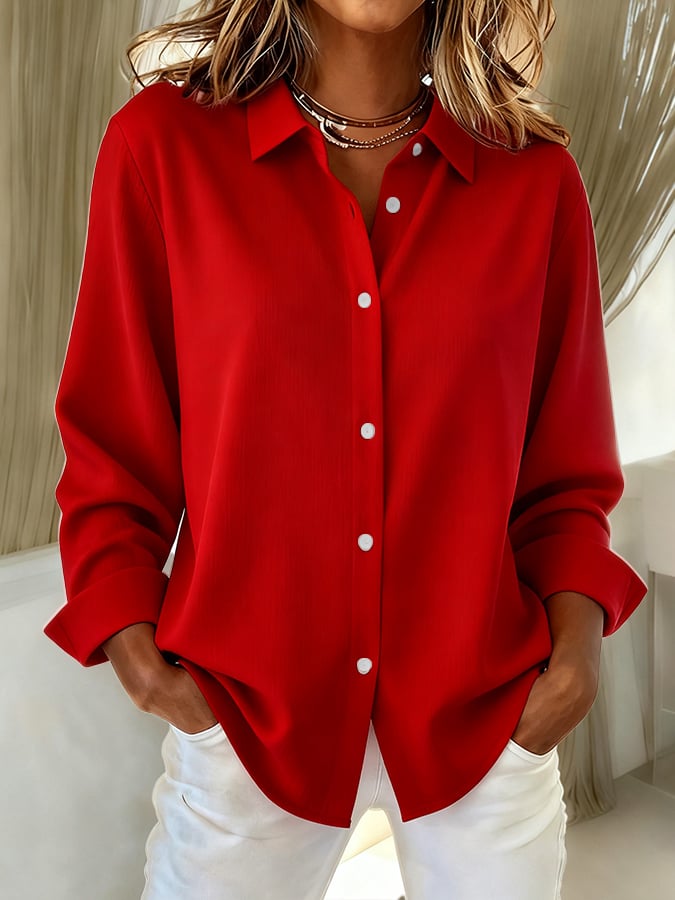 CATHY | COZY MULTI-COLOR AUTUMN SHIRT