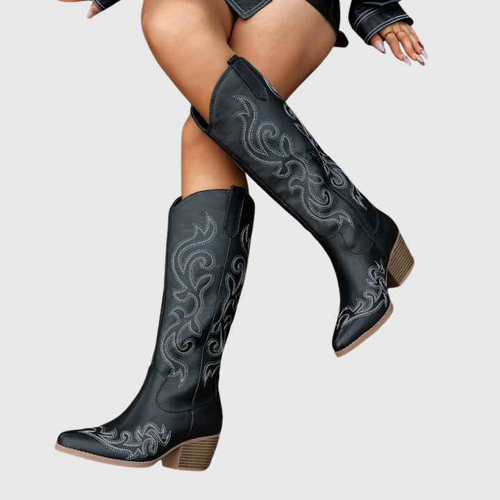 Hester | Classic Western Cowboy Boots