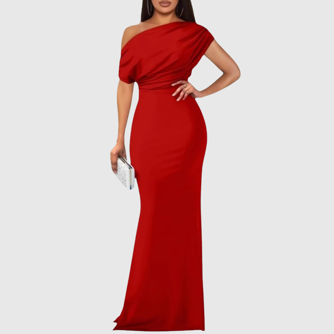 DELAROSE | GRACEFUL FORMAL GOWN