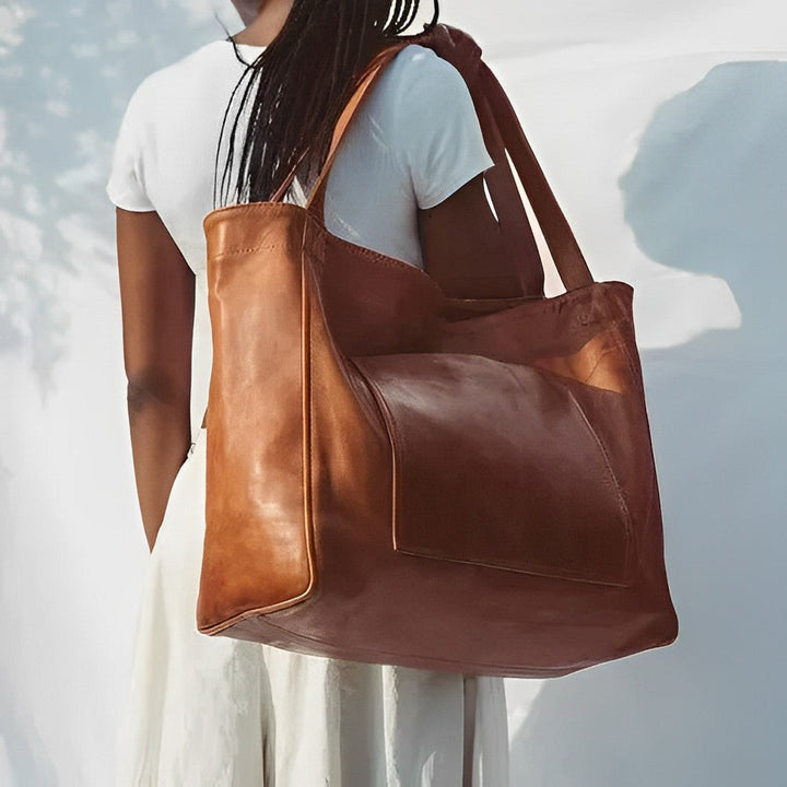 Oriane | Retro Leather Bag