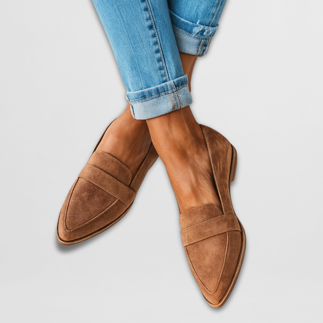 Margot - Suede Comfort Loafers