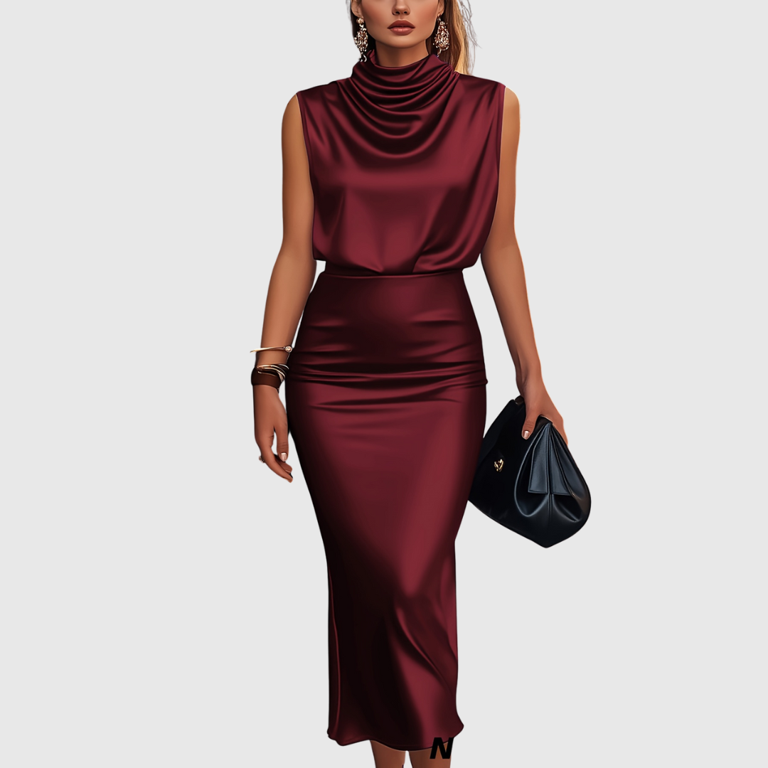Edem | Set top e gonna in satin