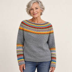 Elyse | Retro Wool Jumper