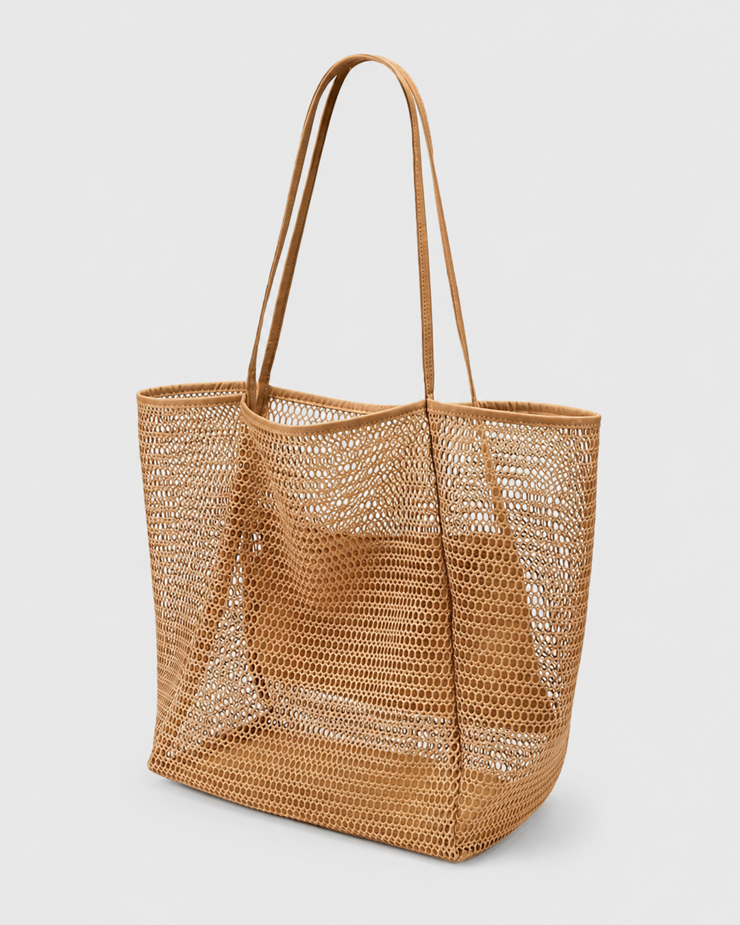 Borsa da Spiaggia in Rete di Grande Capacità Boho