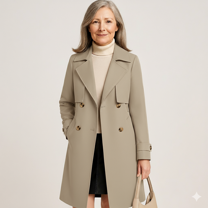 Cate - Elegant Trench Coat