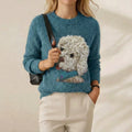 Denise – Teal Jumper with Poodle
