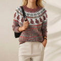 Elizabeth – Jumper with Cats Nordic Pattern