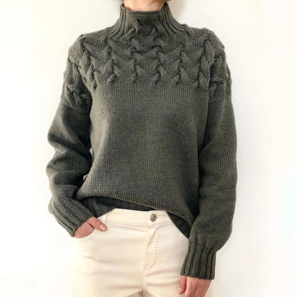 CHARLENE | COMFY TURTLENECK SWEATER