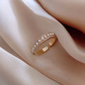 GOLD & PEARL LUXURY RING