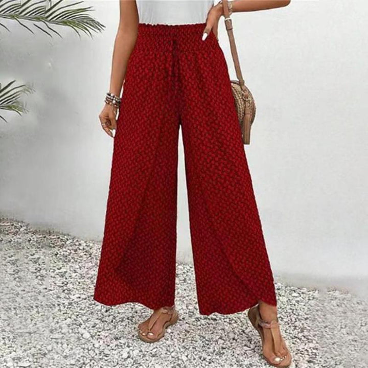Casual Broek Met Wijde Benen