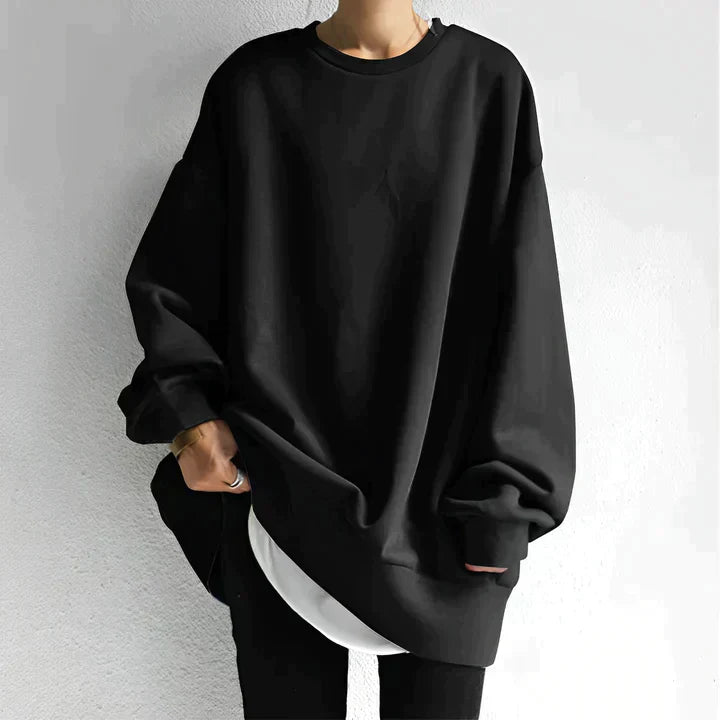 HELENA™ | WOMEN'S OVERSIZED TUNIC SWEATER WITH TUMMY COVERAGE
