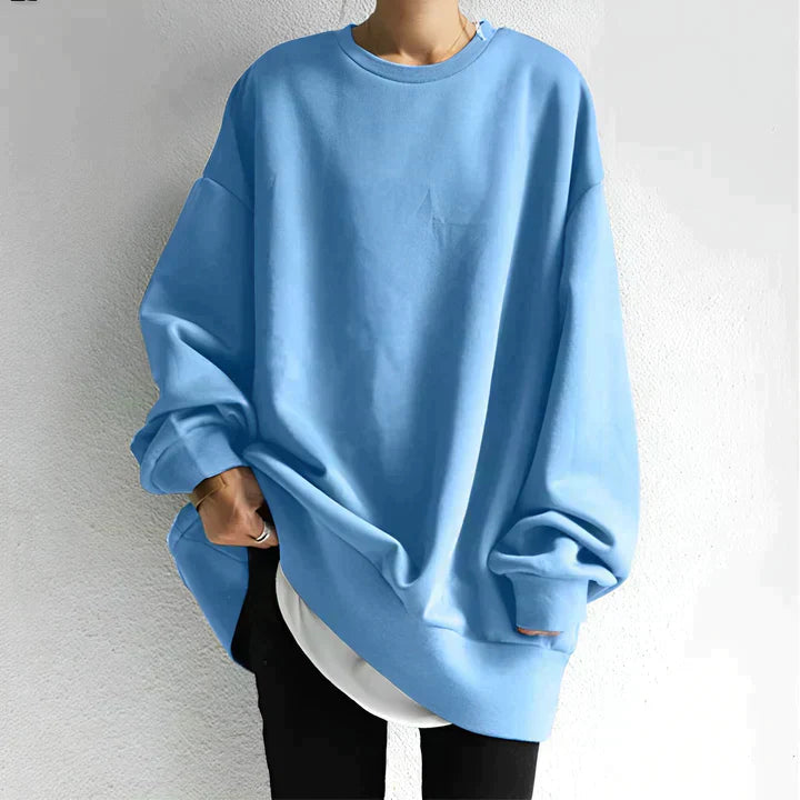 HELENA™ | WOMEN'S OVERSIZED TUNIC SWEATER WITH TUMMY COVERAGE