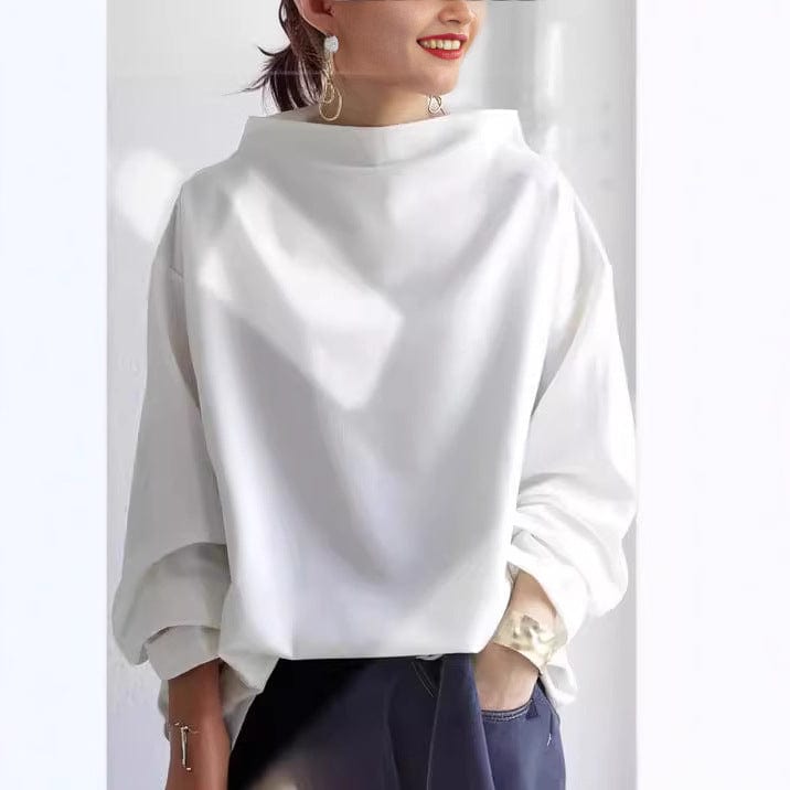 Elly | Warm Top with High Collar