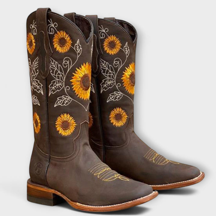 Zyrelle | Western Suede Cowboy Boots