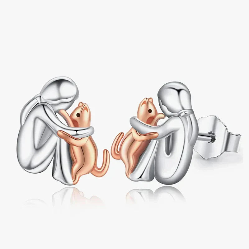 Marlow | Cat Embrace Earrings