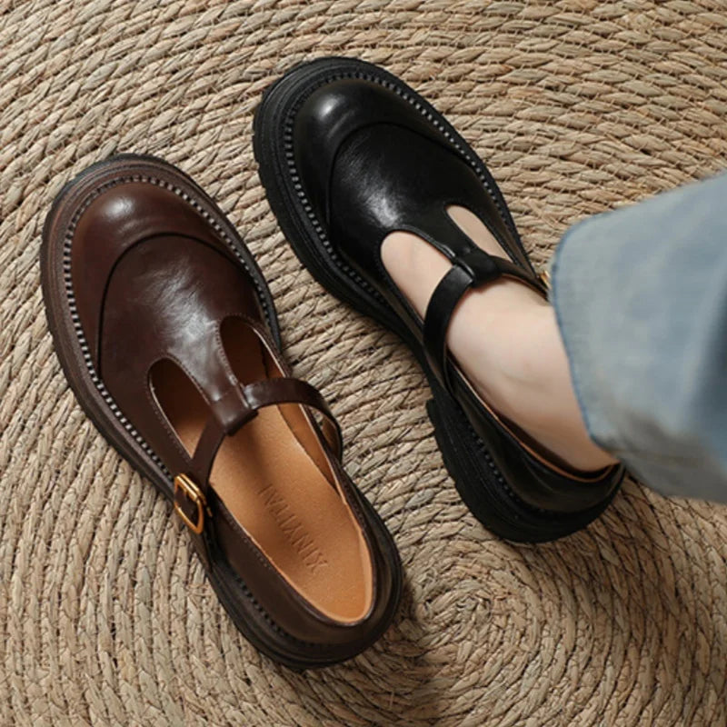 Luna | Classic T-Bar Shoes