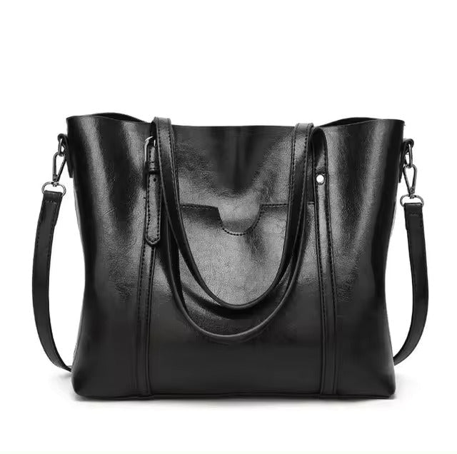 Daphira | Sleek Leather Shoulder Bag