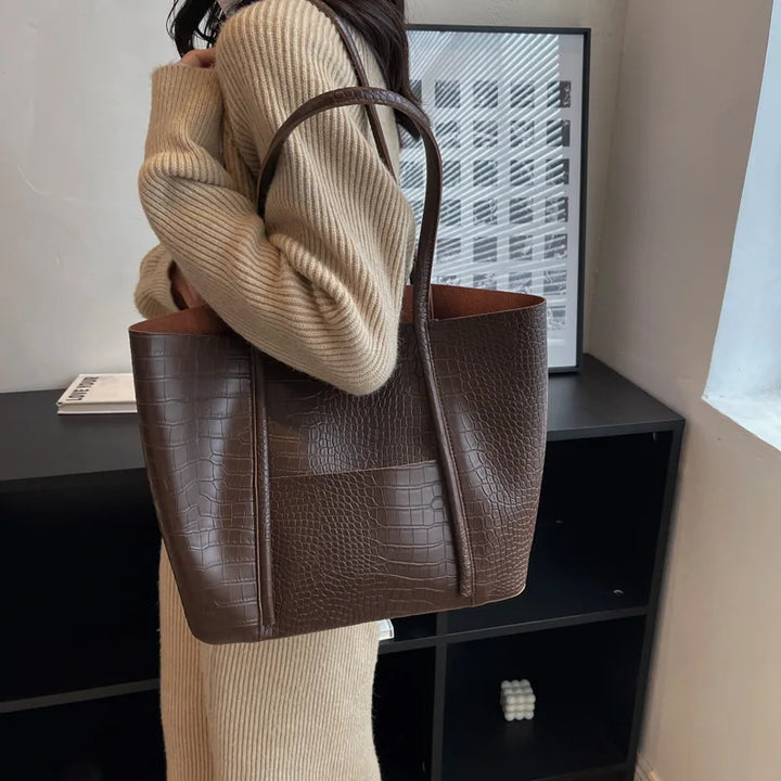 SYLVETTE | BORSA A SPALLA CROC