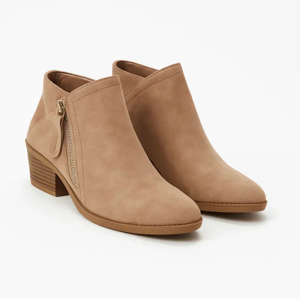 MIDOREN™ | MID-HIGH ANKLE BOOTS