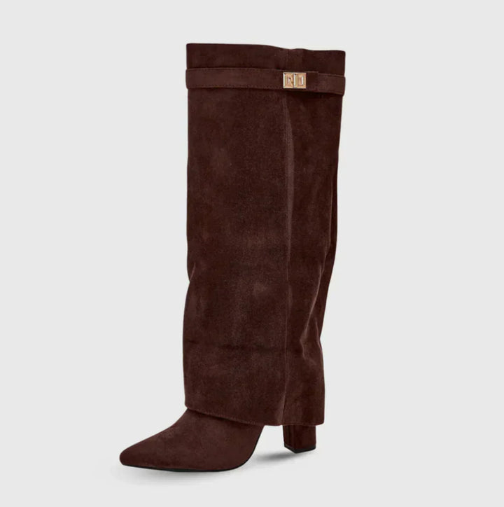 SUEDORA™ | HIGH SUEDE BOOTS