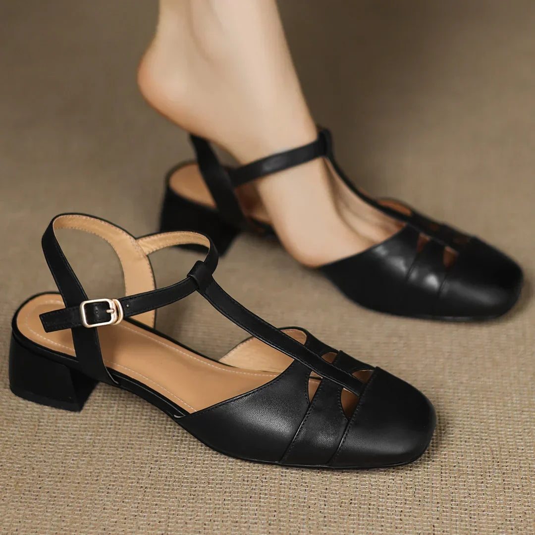 Isabella | Braided Leather Flats