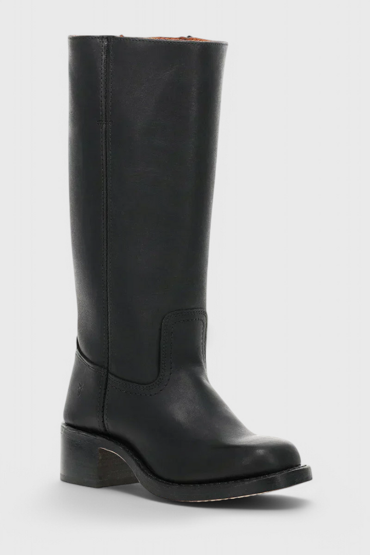 PIPPA | WOMEN'S LEATHER KNEE-HIGH BOOTS WITH HEELS