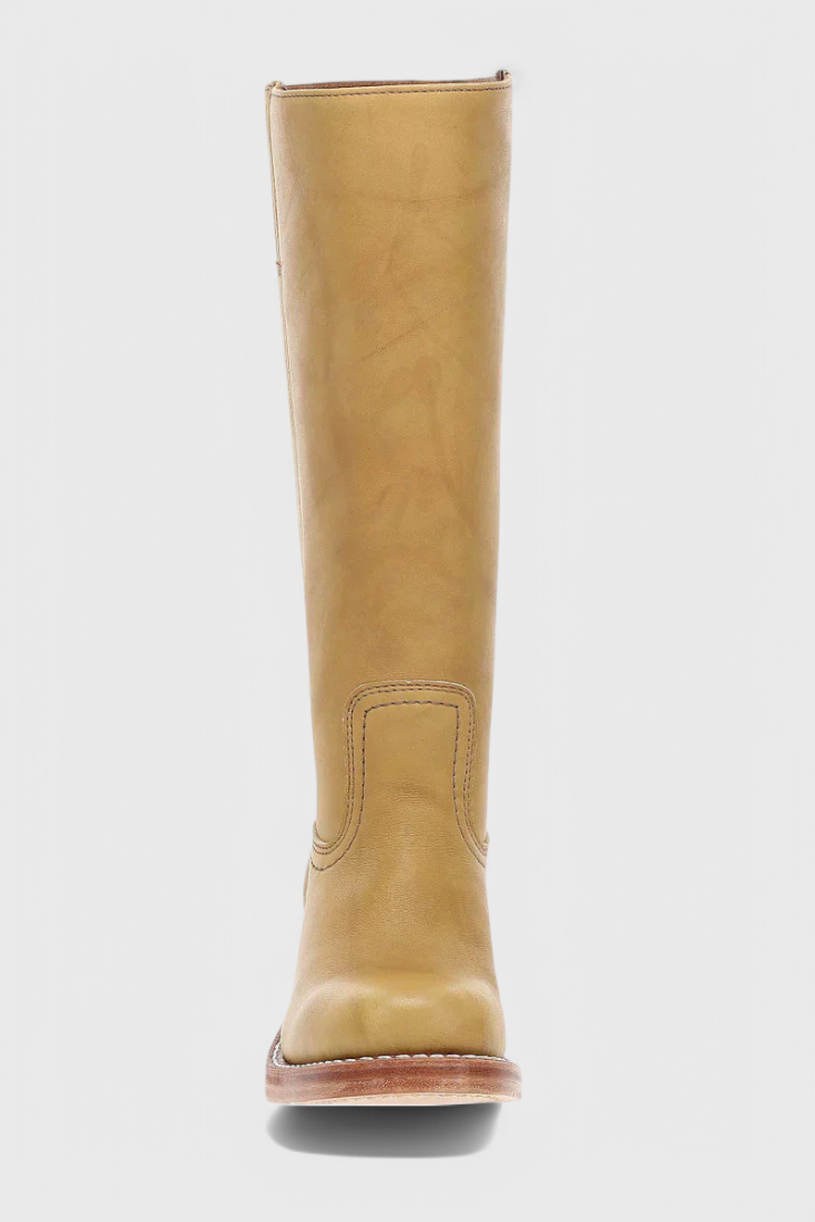 PIPPA | WOMEN'S LEATHER KNEE-HIGH BOOTS WITH HEELS