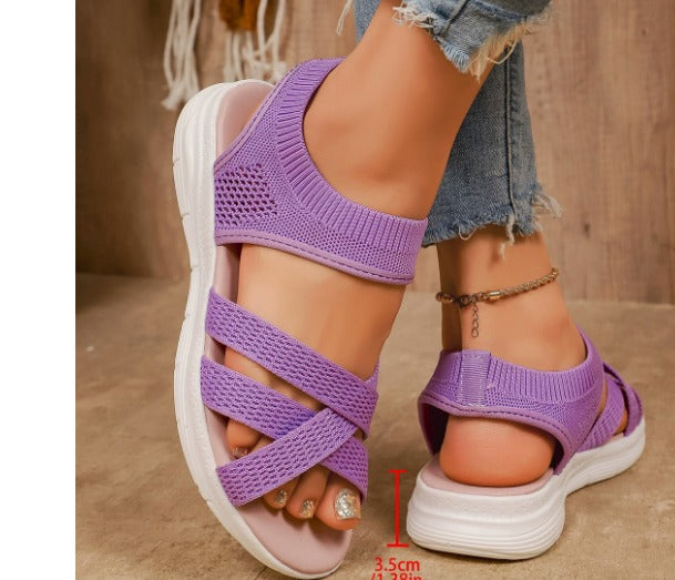 Lucia - Ultra Flex Knit Sandalen