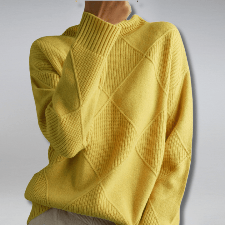 AMELINE | SOFT TURTLENECK SWEATER