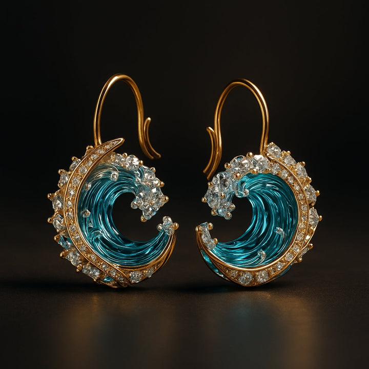 Azure Tide Earrings