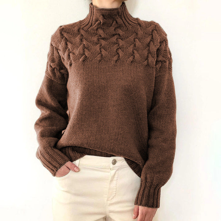 CHARLENE | COMFY TURTLENECK SWEATER