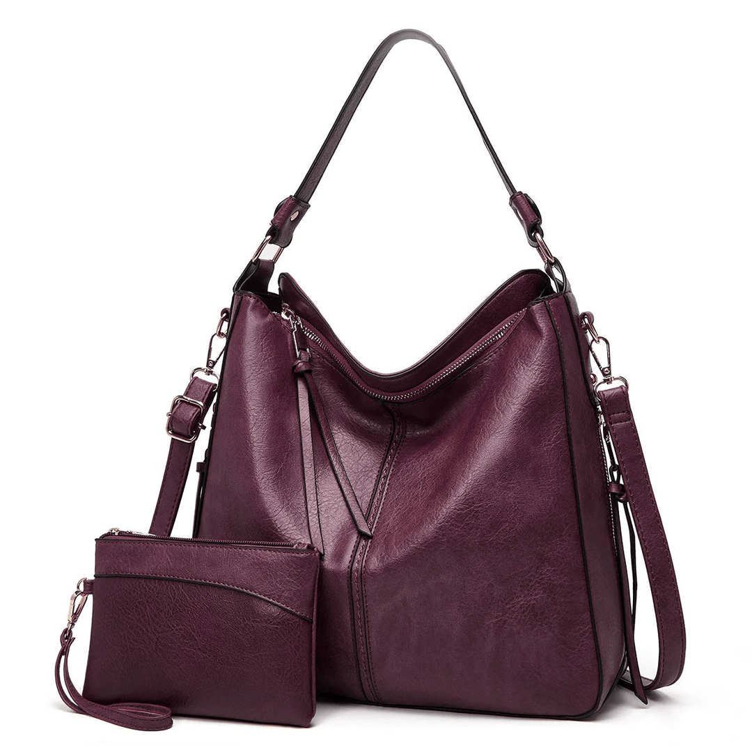Étoile de Ville – Klassieke Vintage Leren Handtas