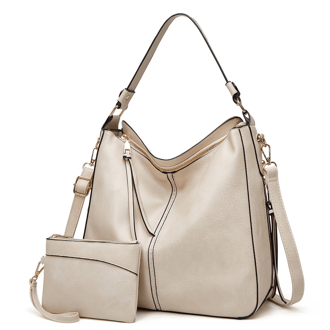 Étoile de Ville – Klassieke Vintage Leren Handtas